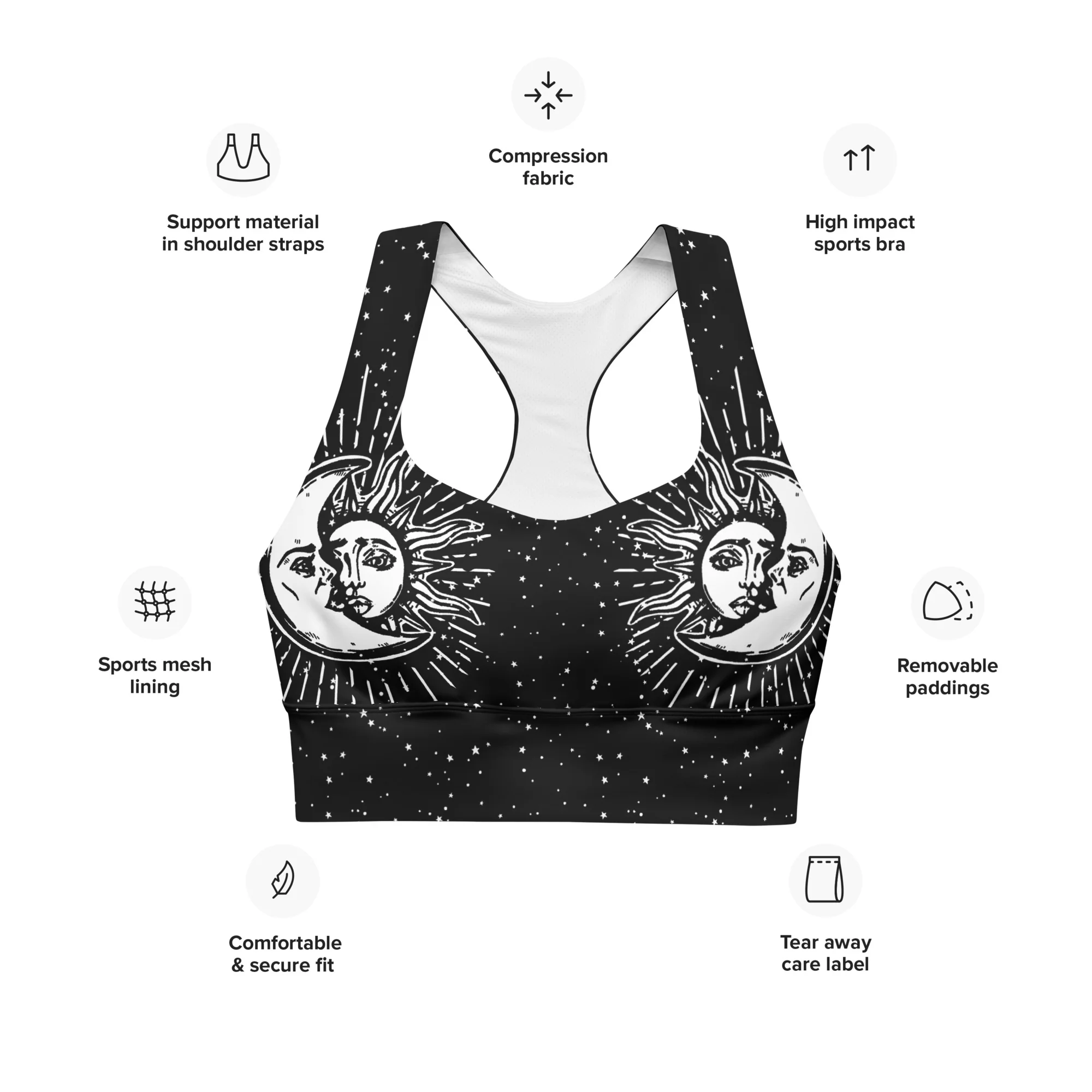 Astral Longline Sports Bra - Image 2