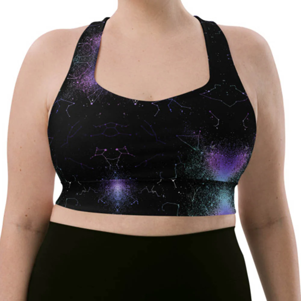 Aurora Longline Sports Bra - Image 10