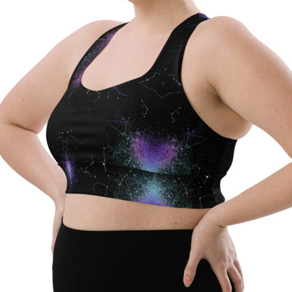 Aurora Longline Sports Bra - Image 11