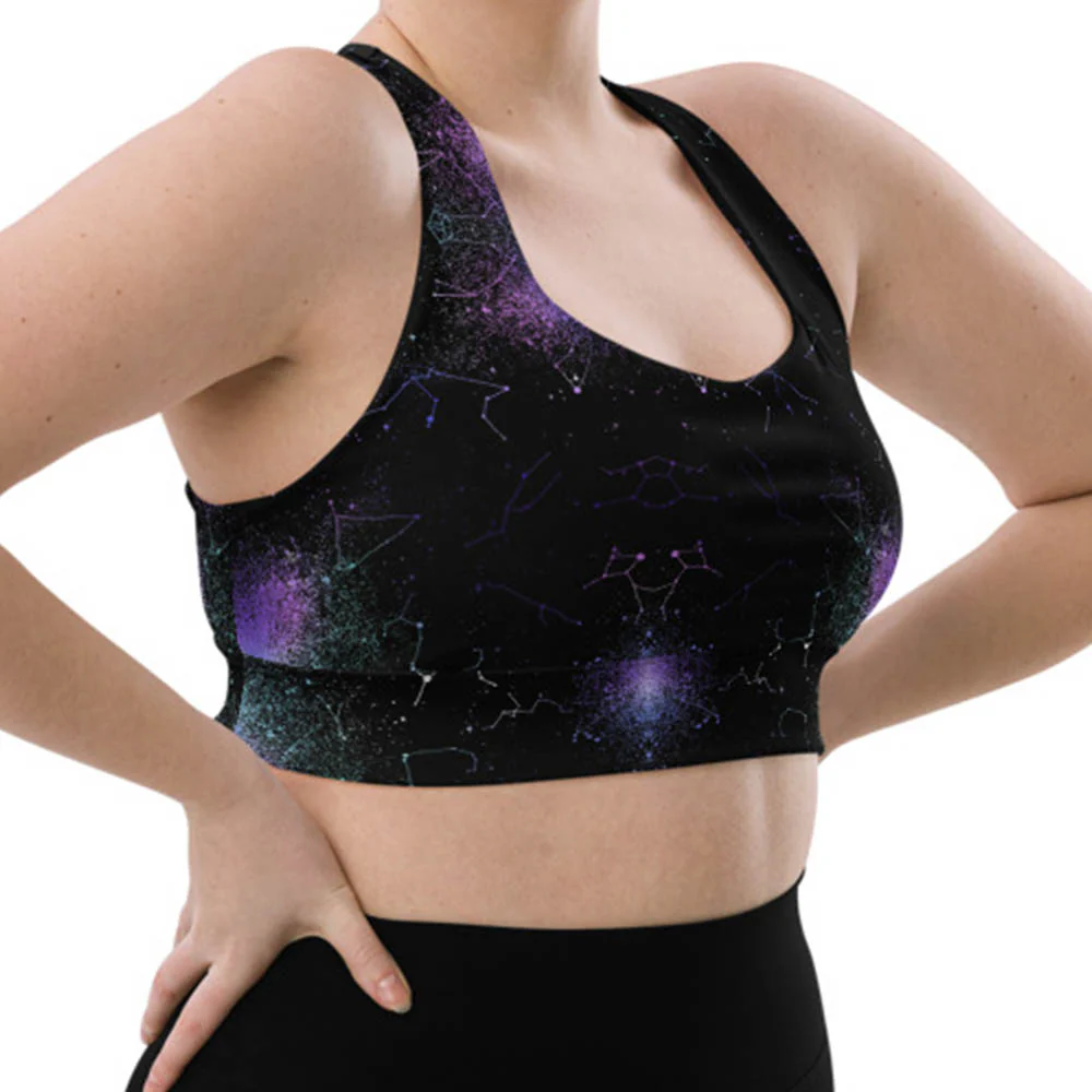 Aurora Longline Sports Bra - Image 9