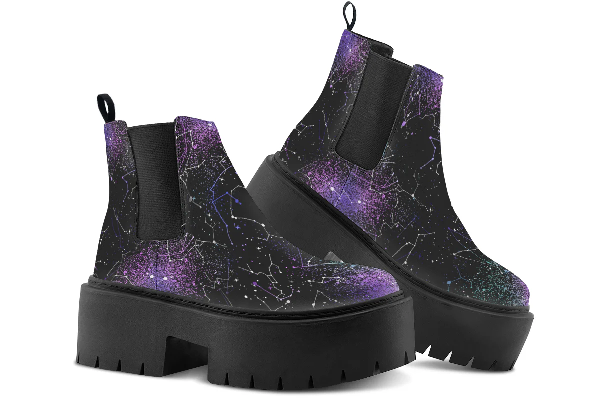 Aurora Platform Chelsea Boots - Image 4