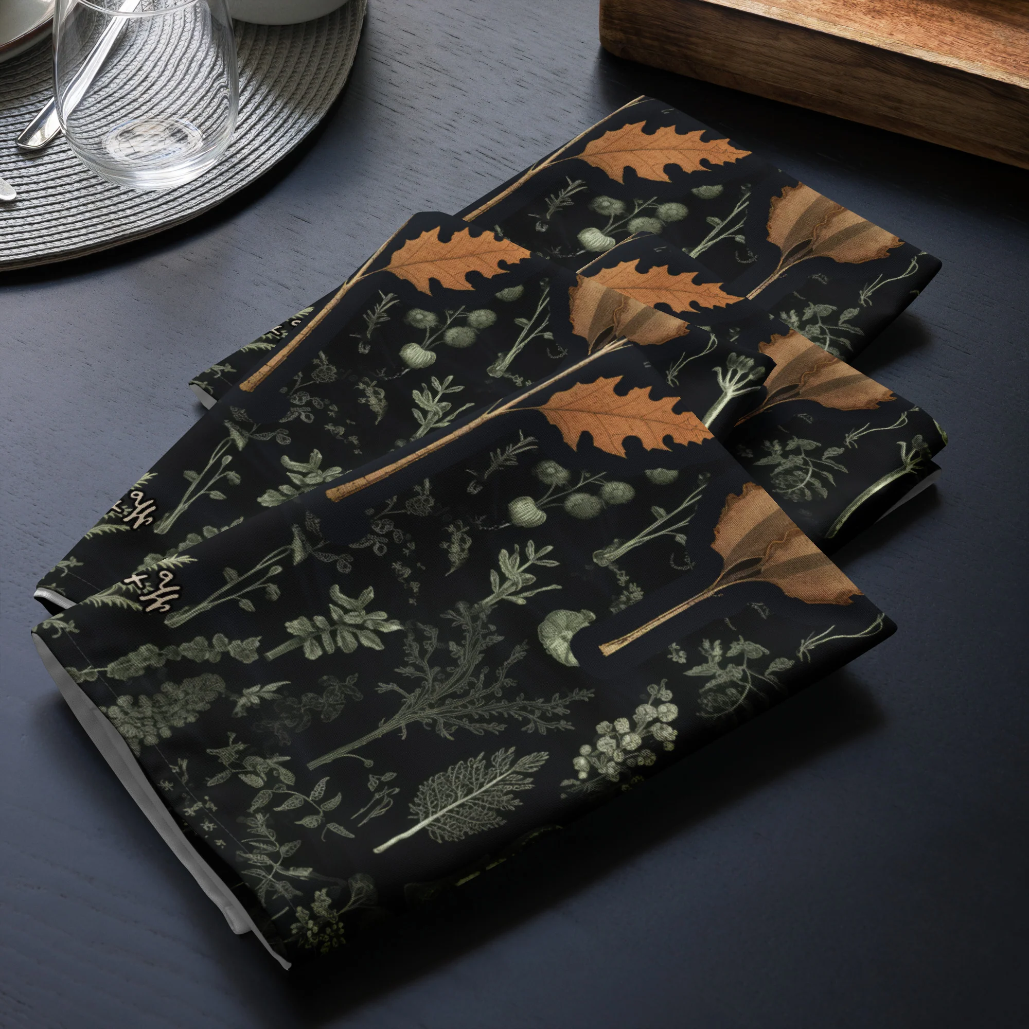 Autumn Memoir Cloth Napkin Set - Image 3