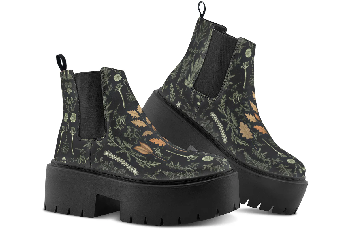 Autumn Memoir Platform Chelsea Boots - Image 4