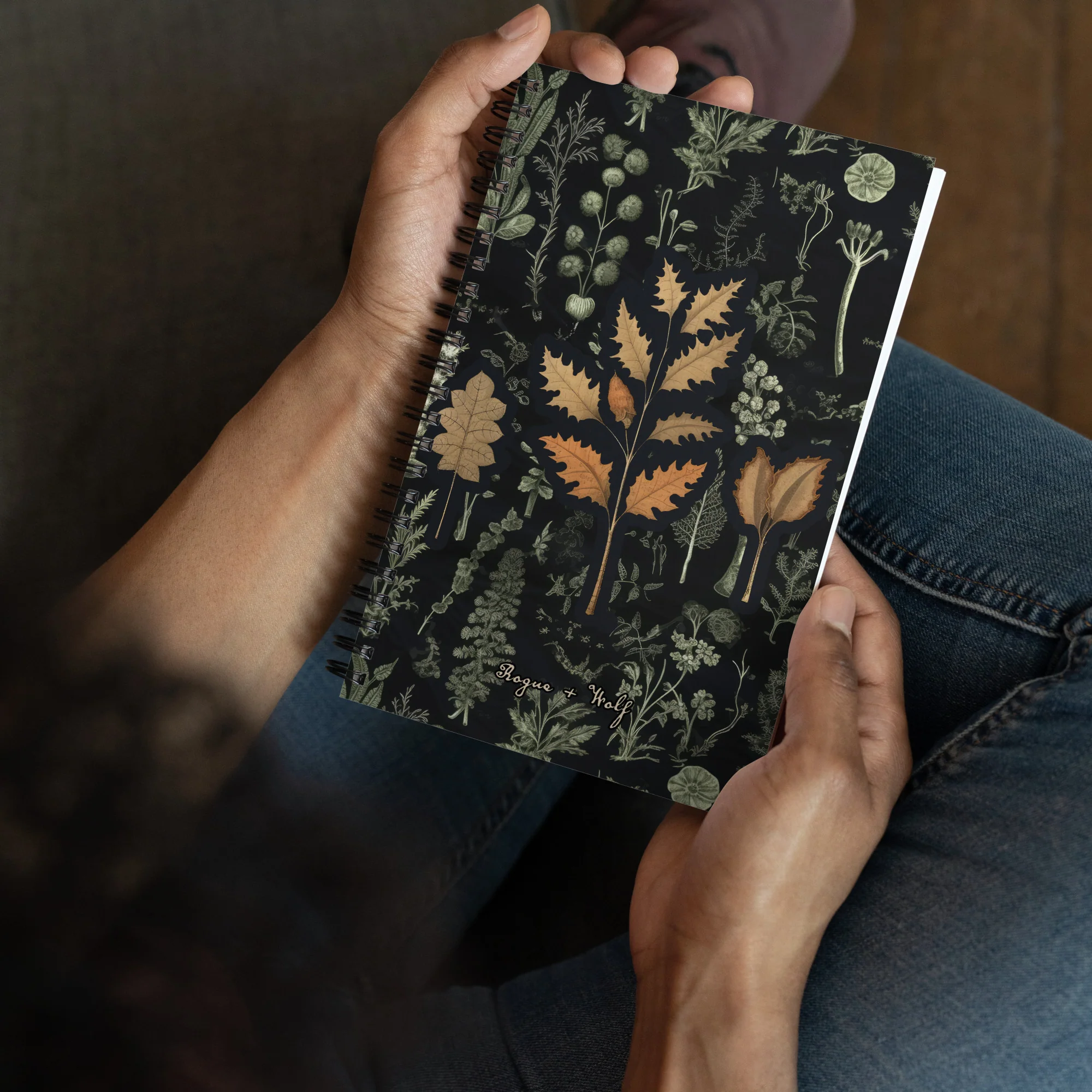 Autumn Memoir Spiral Notebook - Image 2