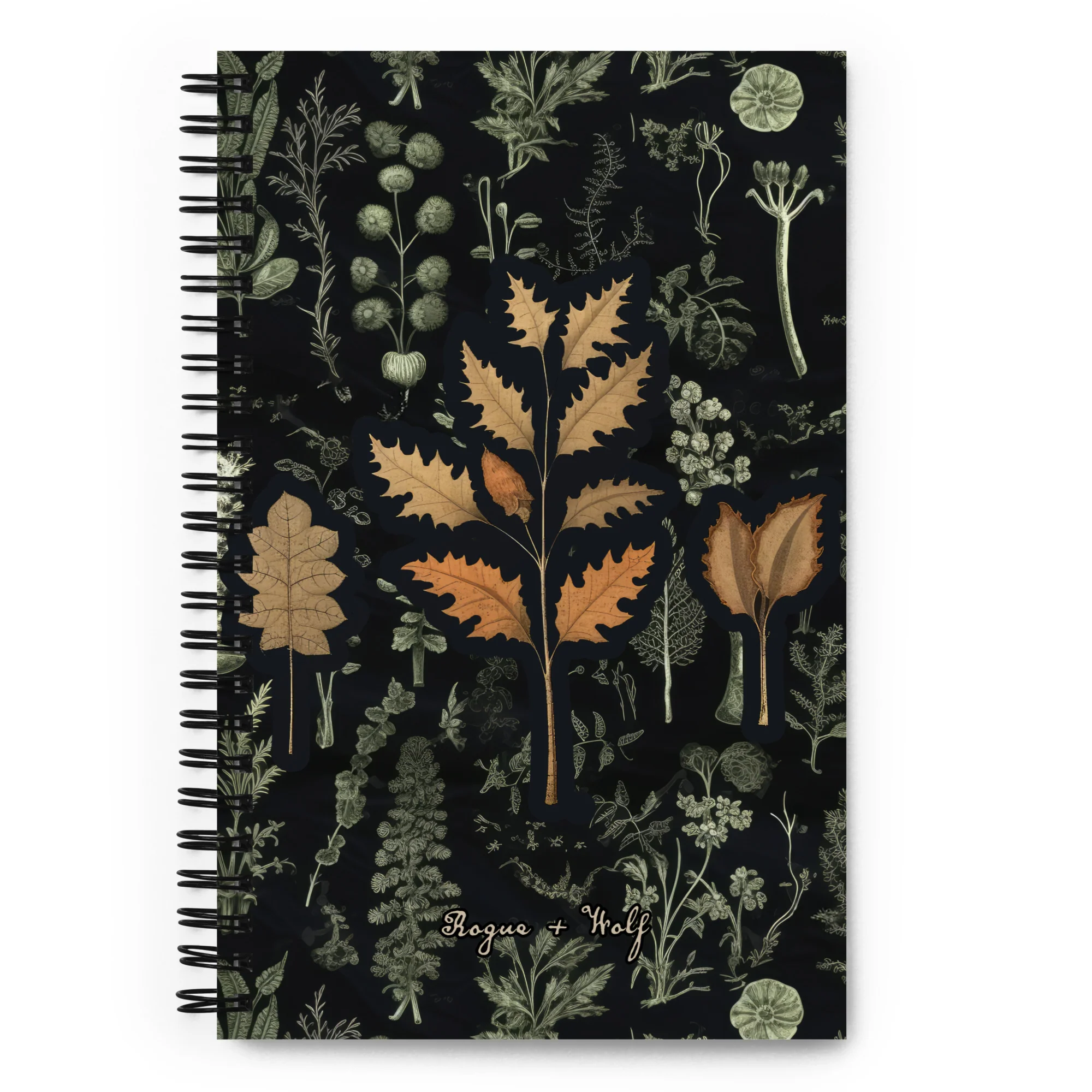 Autumn Memoir Spiral Notebook - Image 4