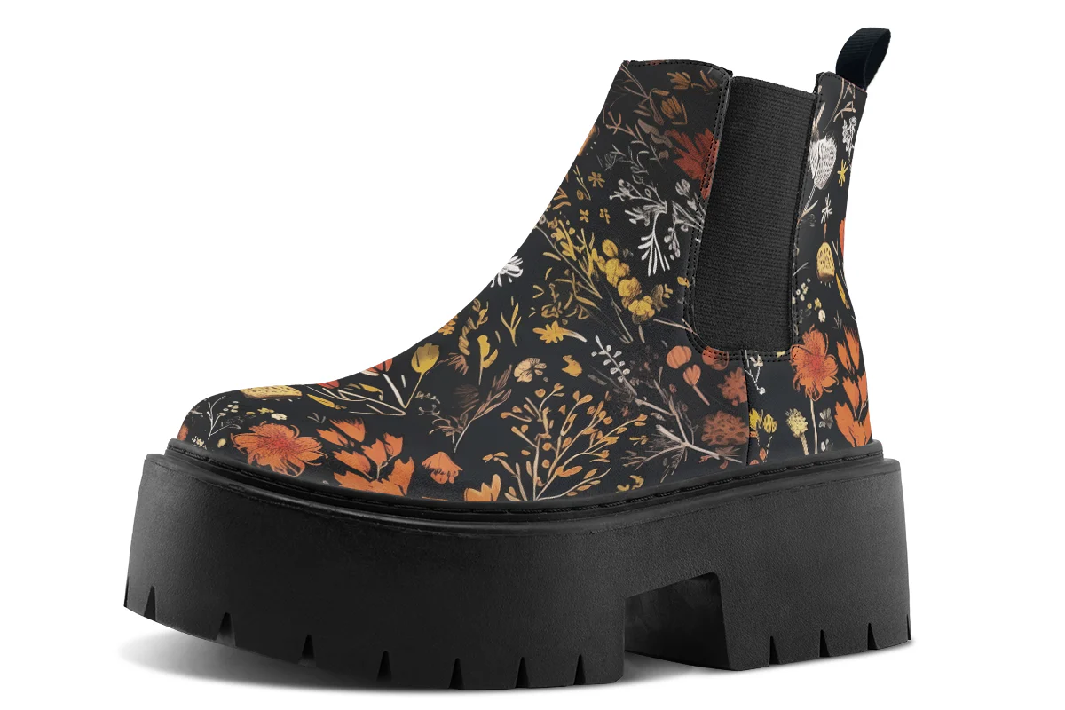 Autumn Reverie Platform Chelsea Boots - Image 2