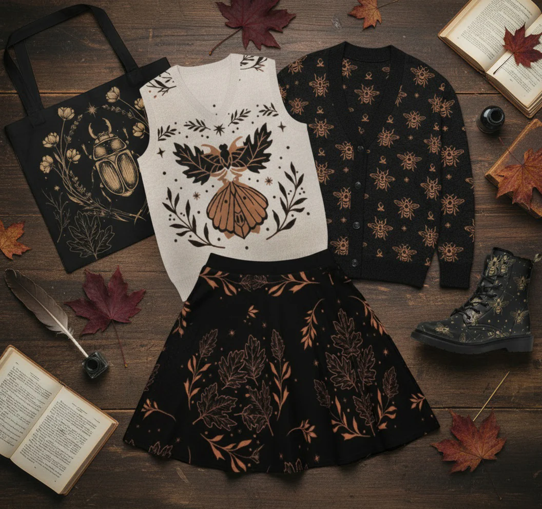 Autumnalis Skater Skirt - Image 3