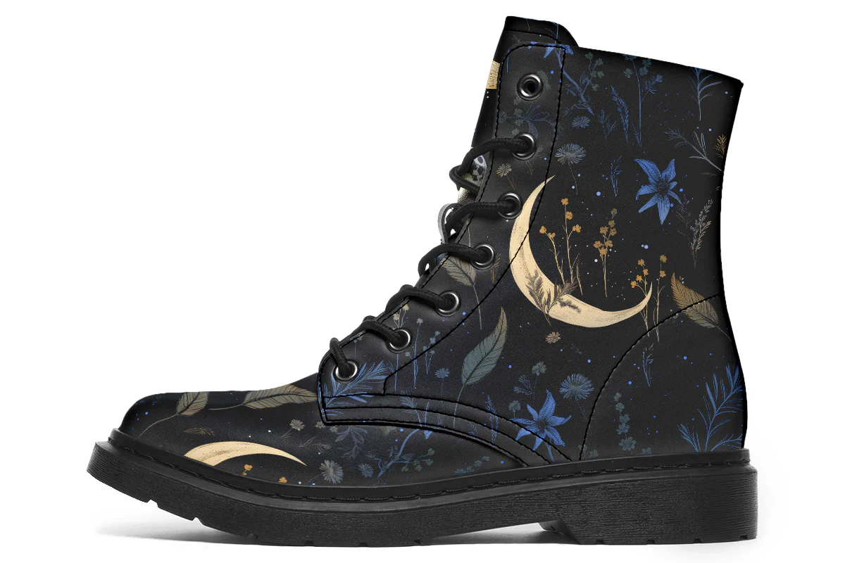 Azure Moonlit Botanica Boots
