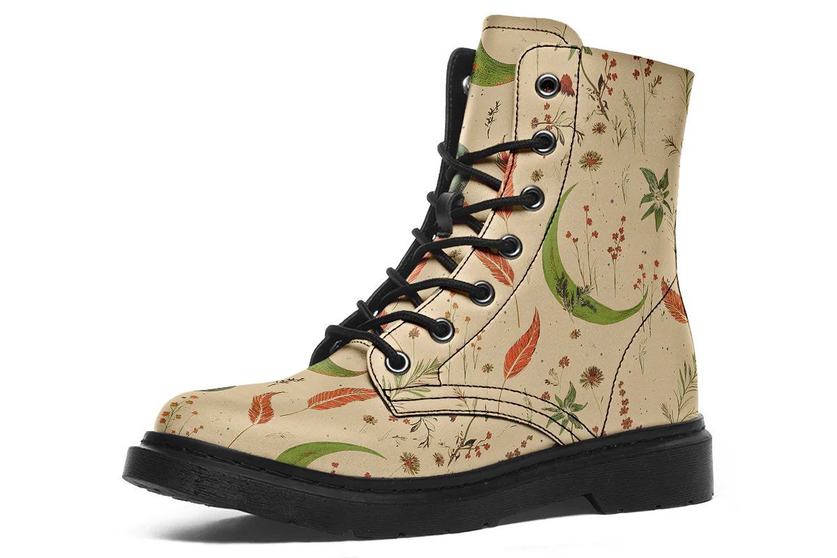 Beige Moonlit Botanica Boots - Image 4