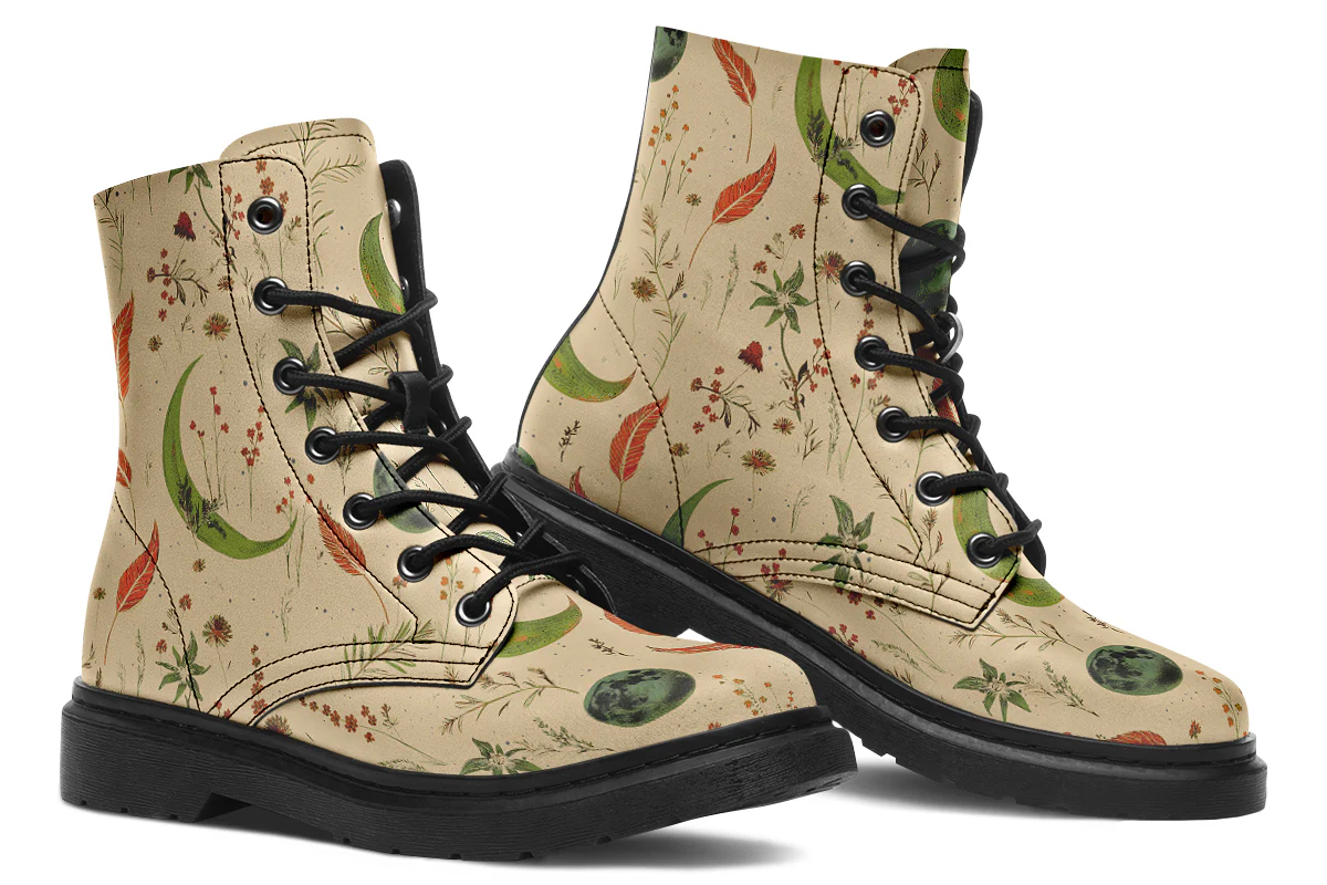 Beige Moonlit Botanica Boots - Image 5