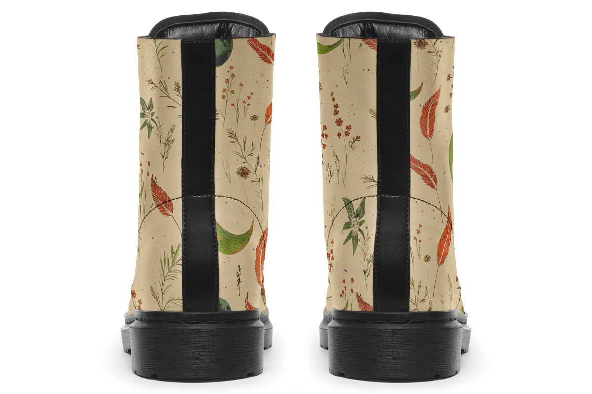 Beige Moonlit Botanica Boots - Image 7