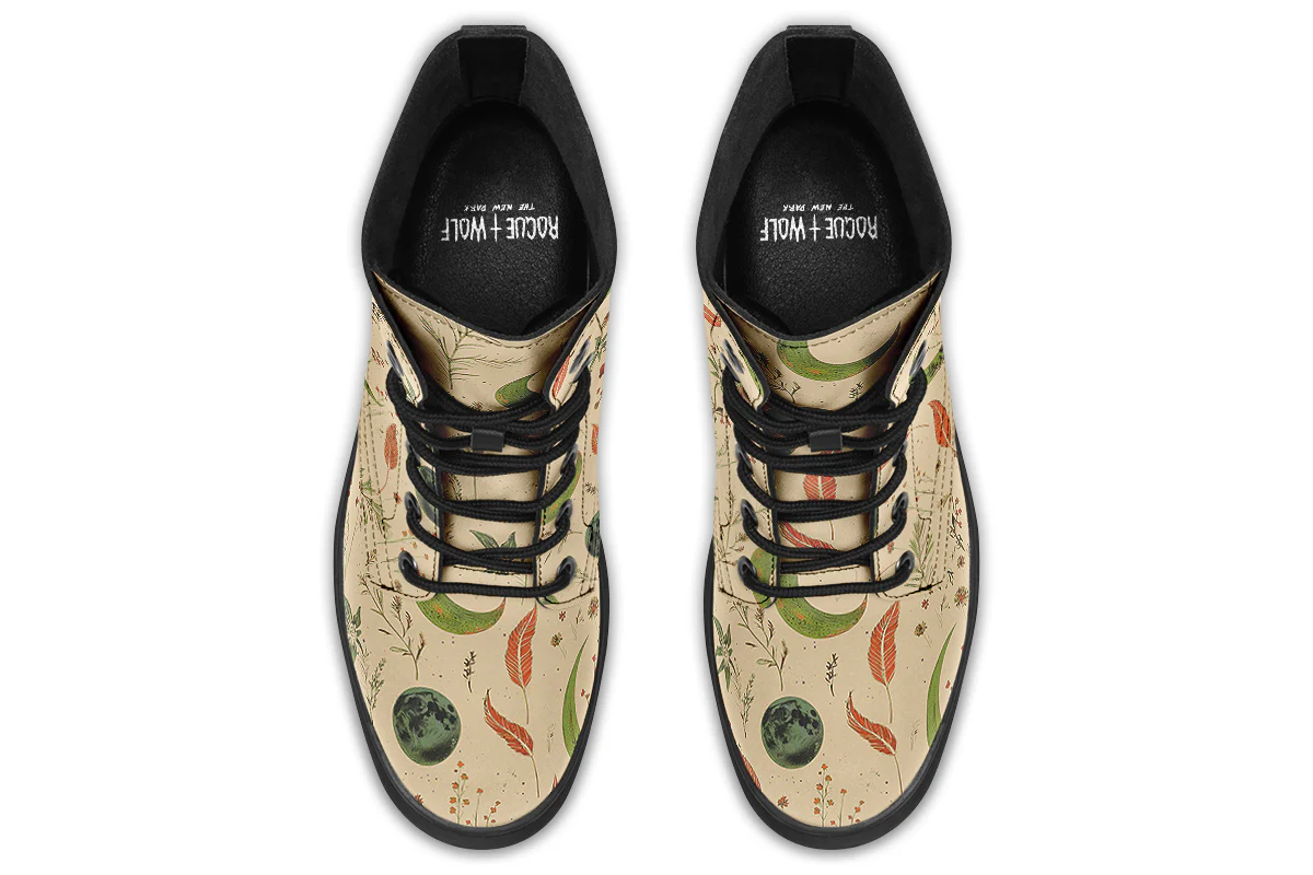 Beige Moonlit Botanica Boots - Image 8
