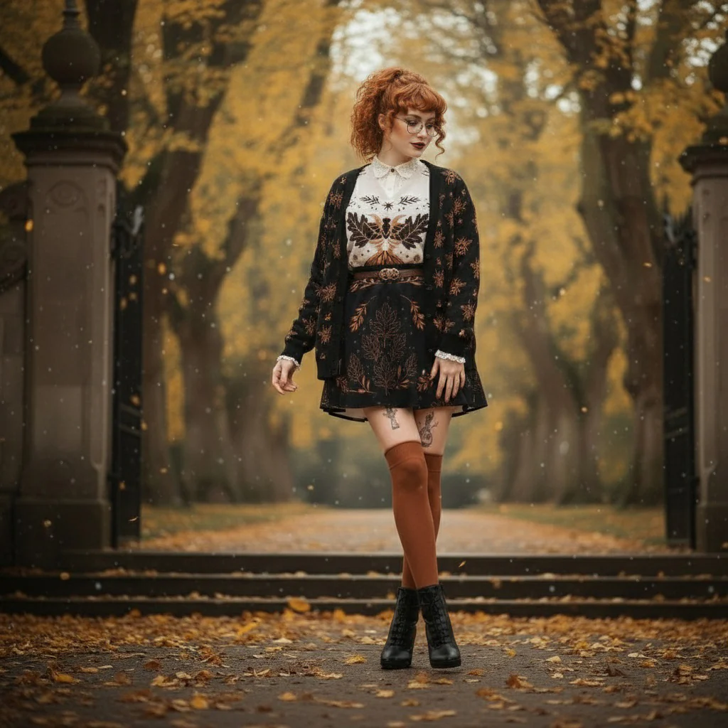 Beige Mothblossom Knitted Vest - Image 9