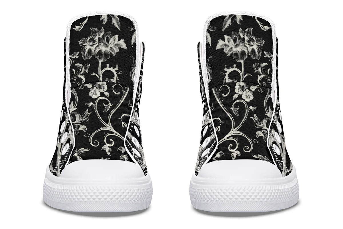 Black Baroque High Tops - Image 16