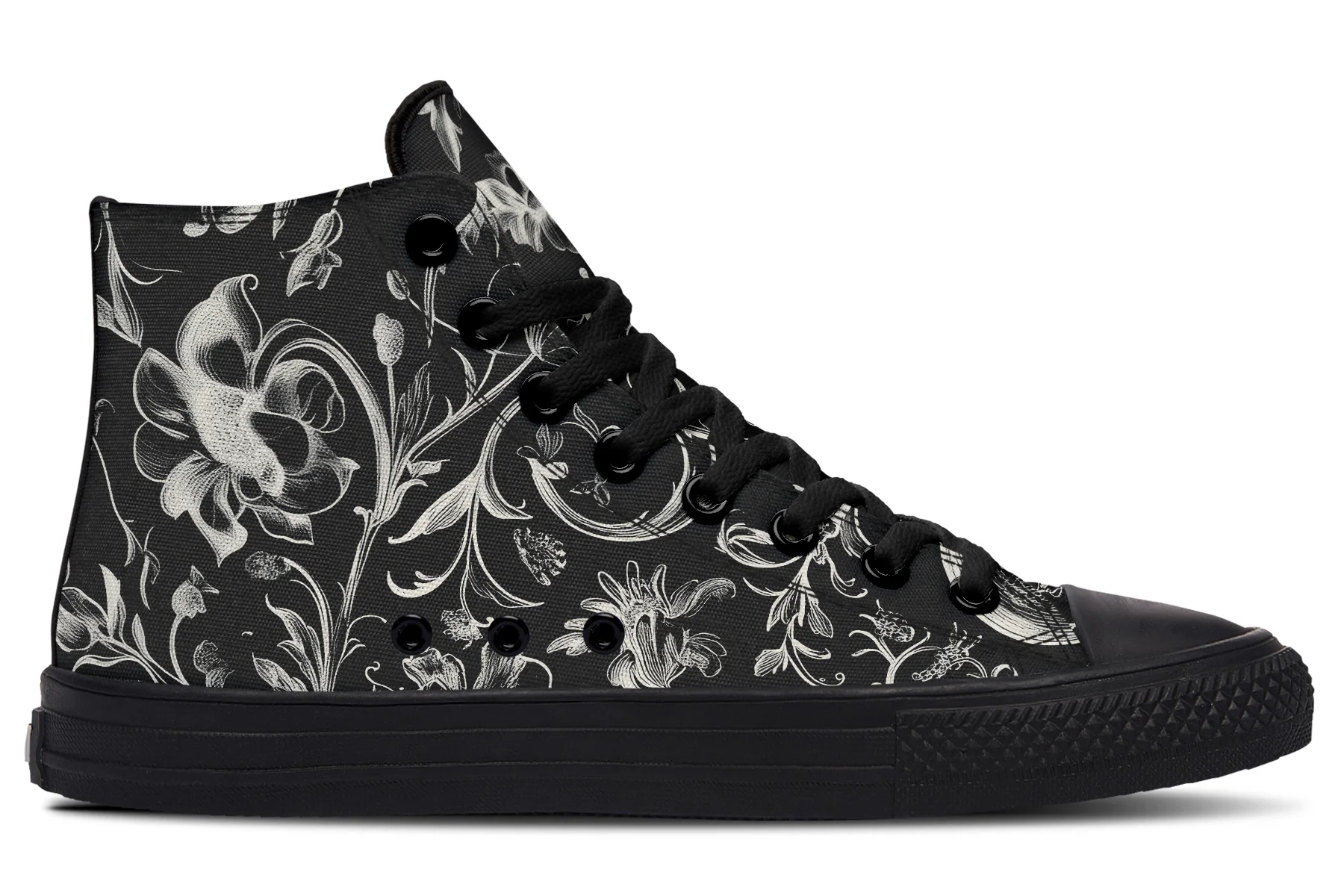 Black Baroque High Tops - Image 3