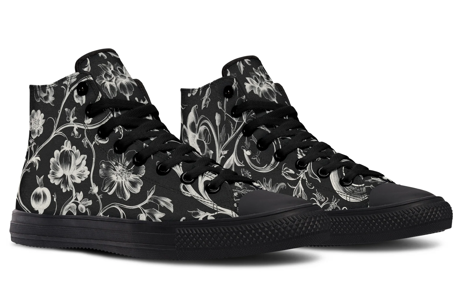 Black Baroque High Tops - Image 4