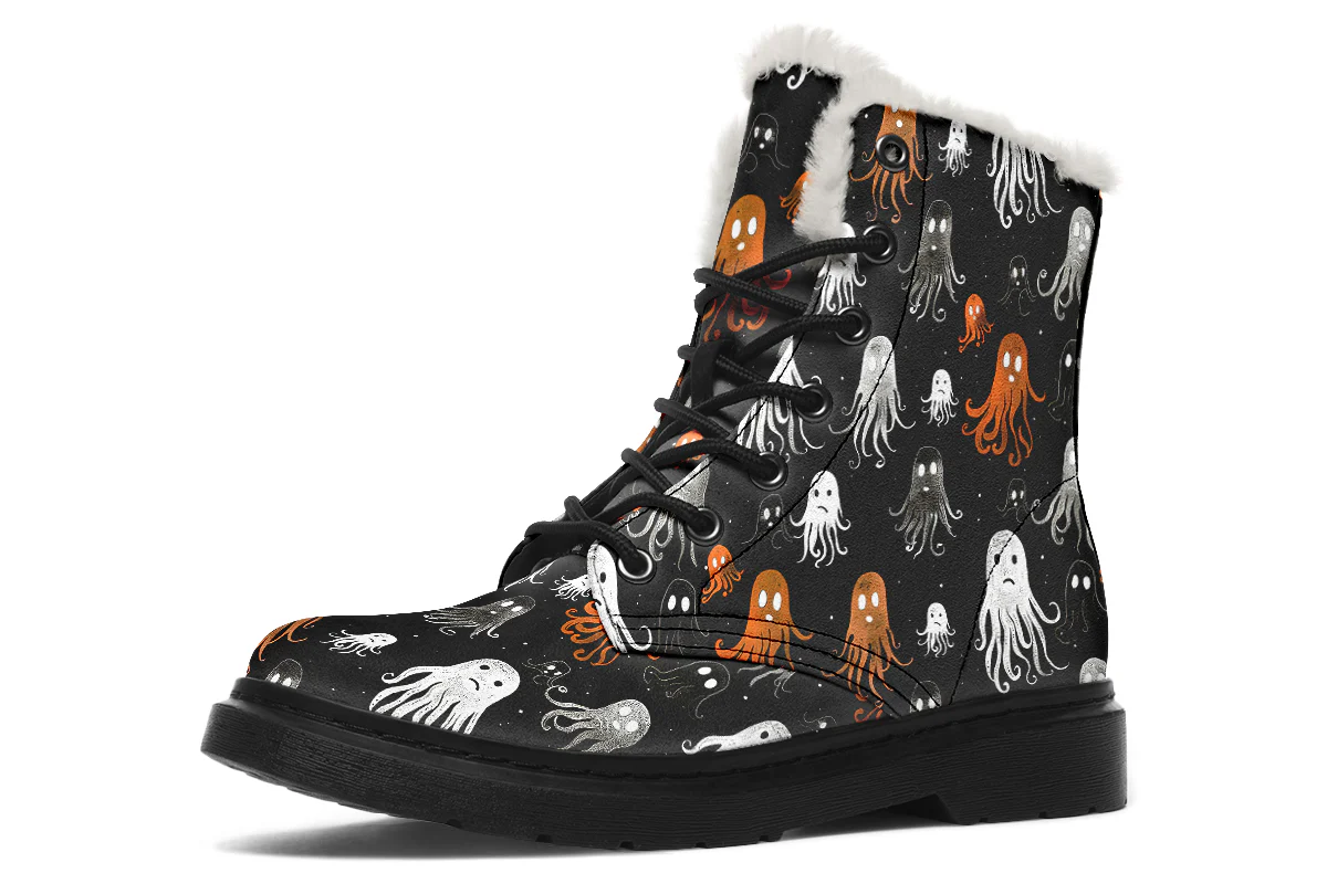 Black Deep Haunting Winter Boots