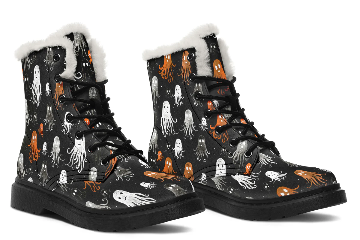 Black Deep Haunting Winter Boots - Image 6