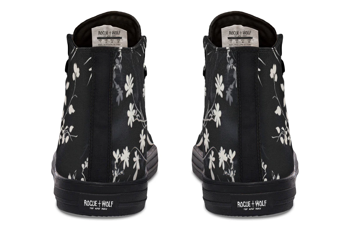 Black Delicate High Tops - Image 8