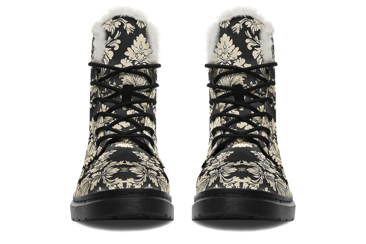 Black Faded Regal Winter Boots - Image 3