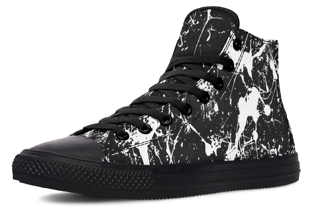 Black Inkstorm High Tops - Image 2