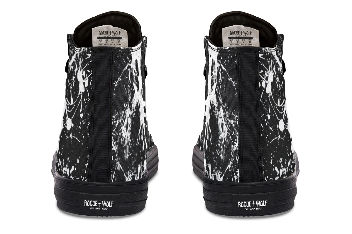 Black Inkstorm High Tops - Image 8