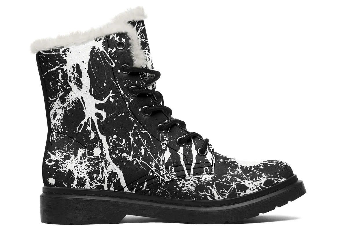 Black Inkstorm Winter Boots - Image 2