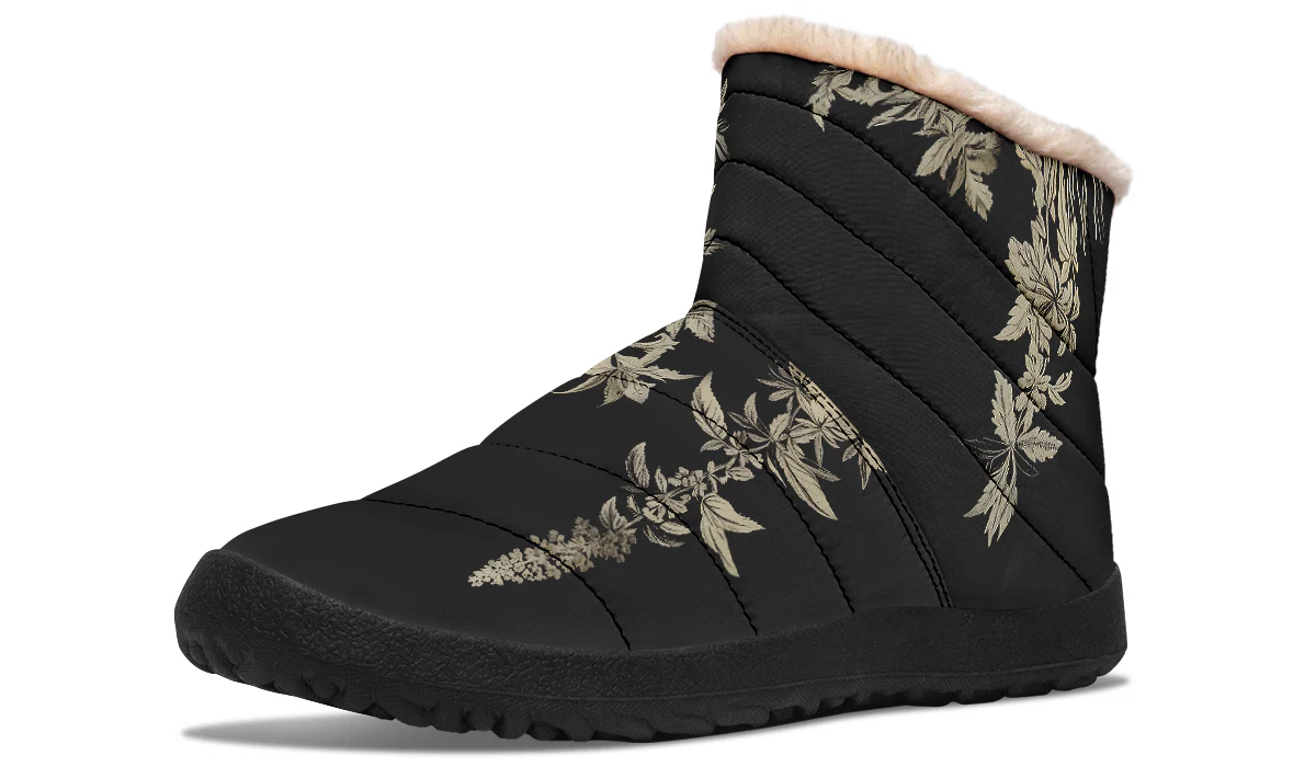 Black Night Ivy Comfy Winter Boots - Image 2