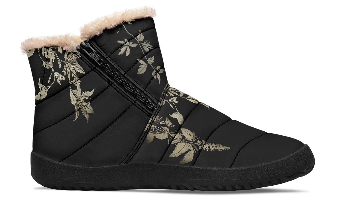 Black Night Ivy Comfy Winter Boots - Image 3