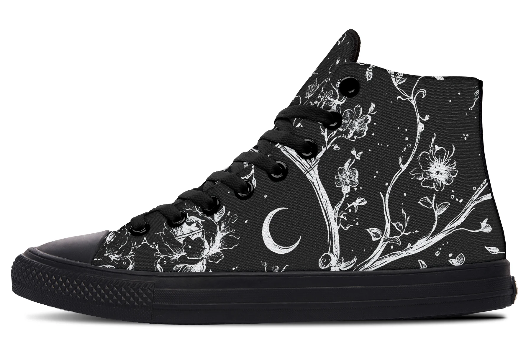 Black Night Stroll High Tops