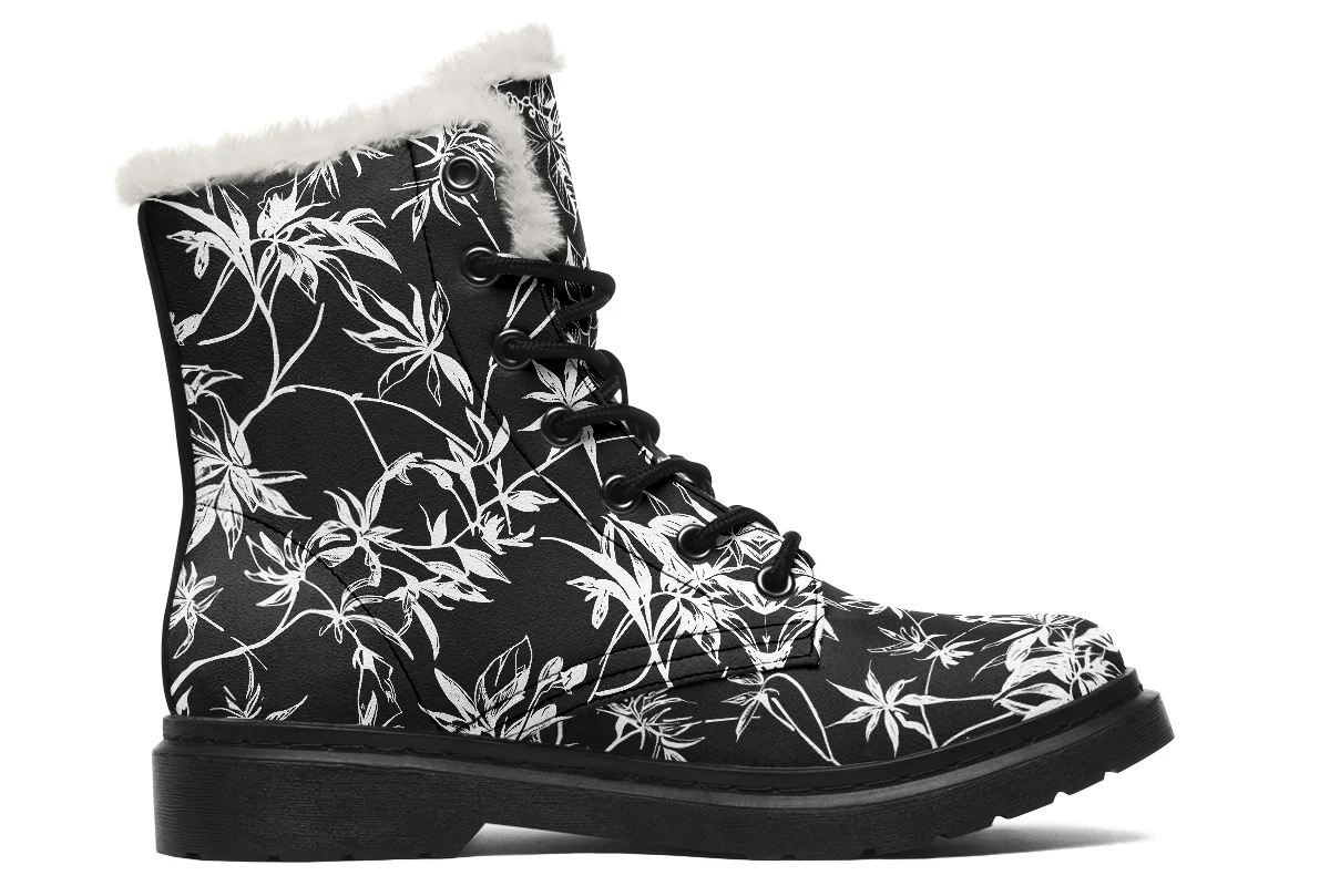 Black Tangle Winter Boots - Image 2