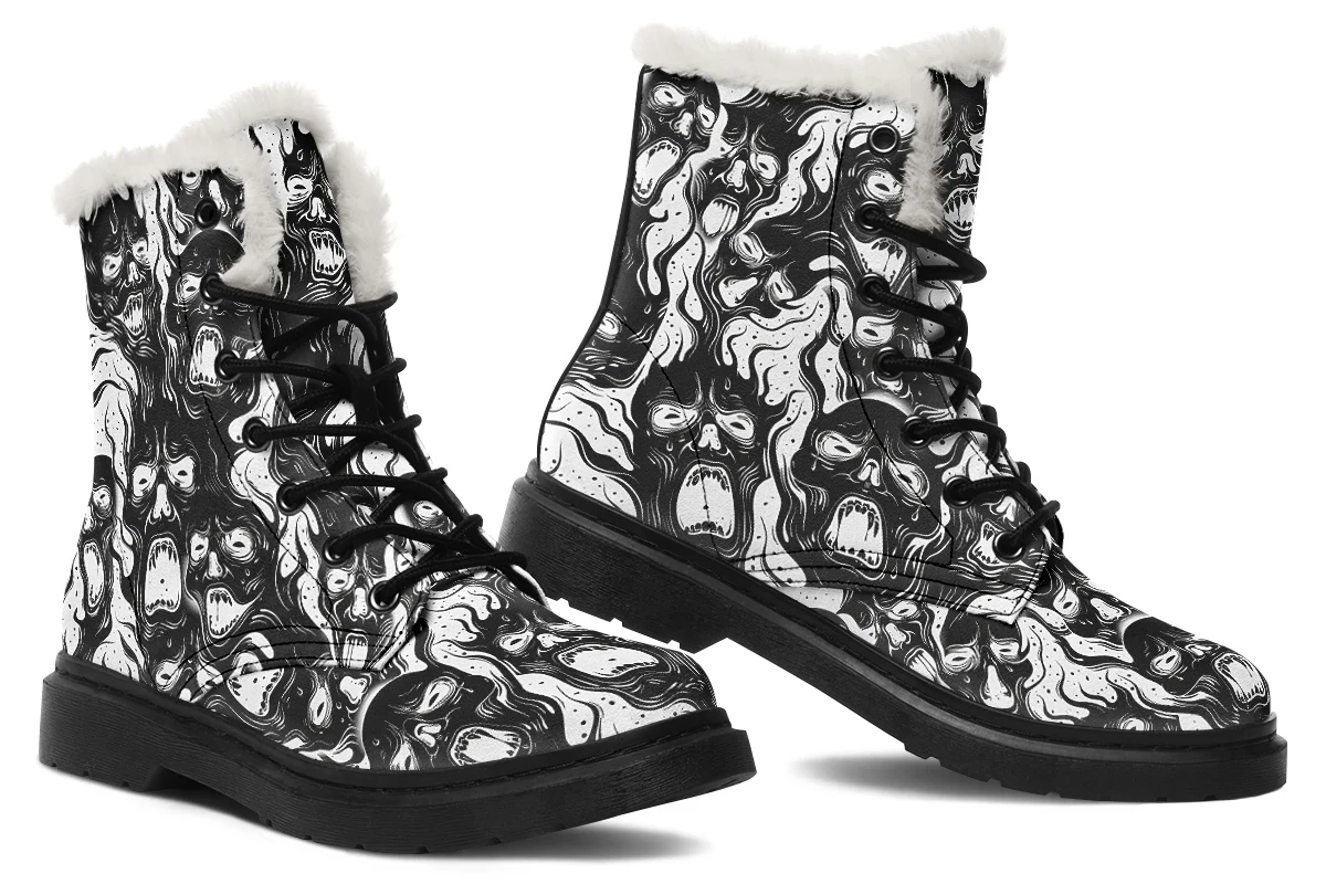 Black Torment Winter Boots - Image 5