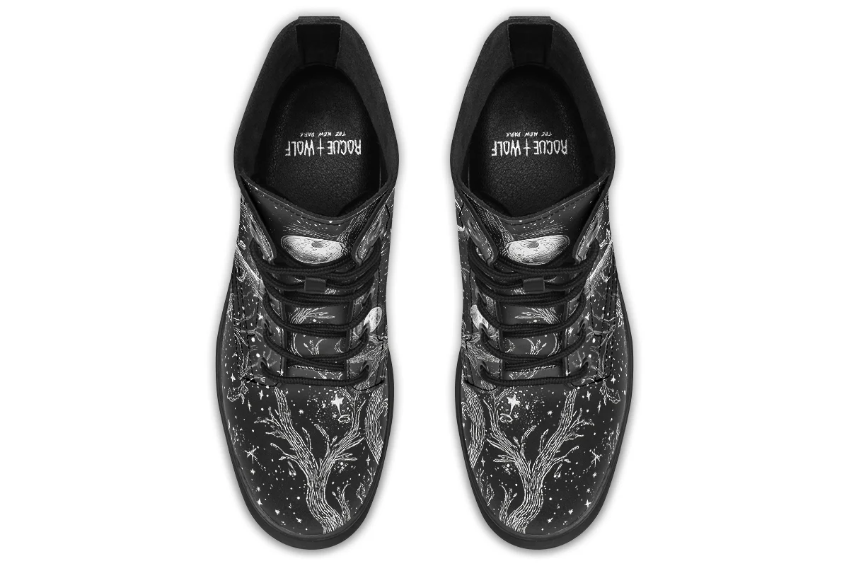 Black Waning Tree Boots - Image 8