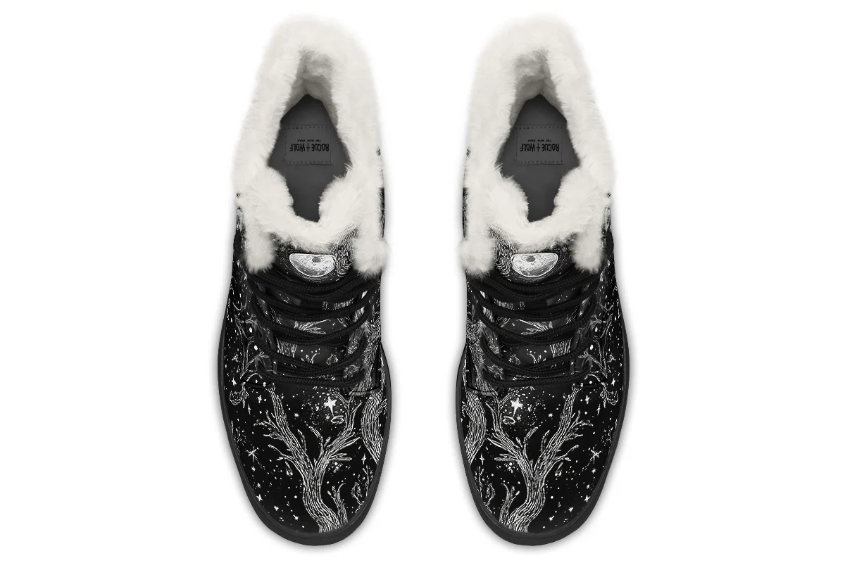 Black Waning Tree Winter Boots - Image 7