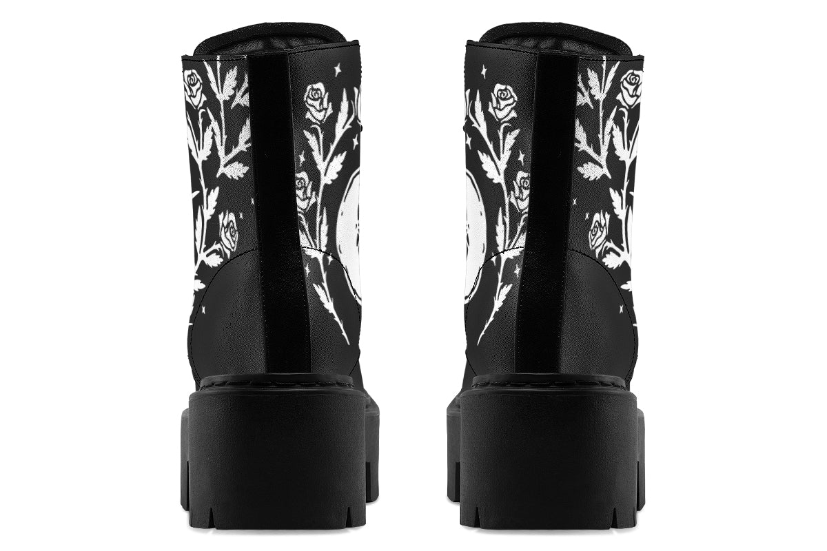 Black Widow Platform Boots - Image 6