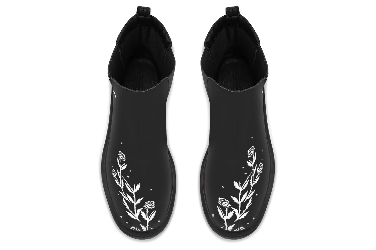 Black Widow Platform Chelsea Boots - Image 8