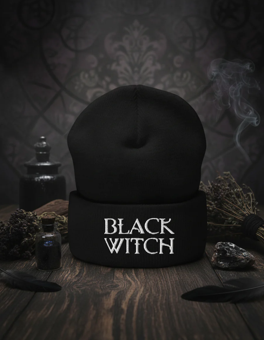 Black Witch Beanie - Image 5
