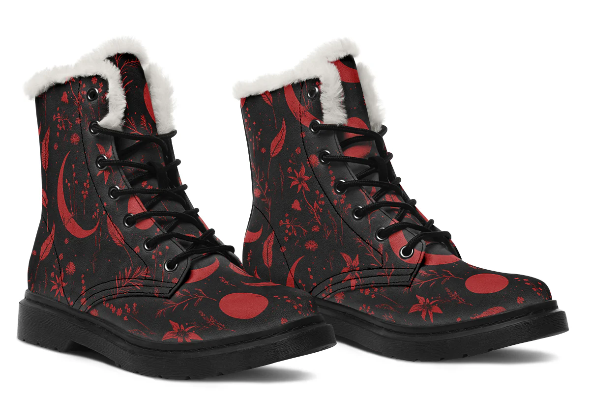 Blood Moonlit Botanica Winter Boots - Image 6