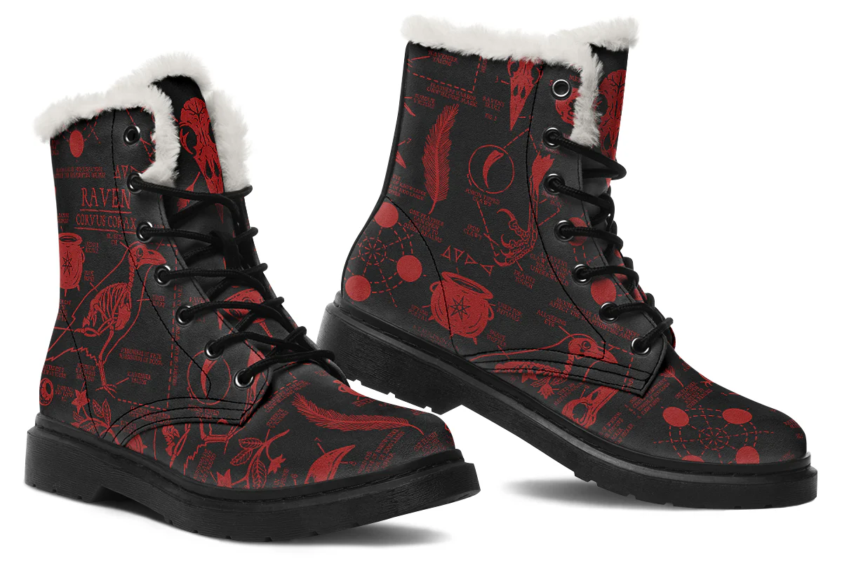 Blood Raven Study Winter Boots - Image 5