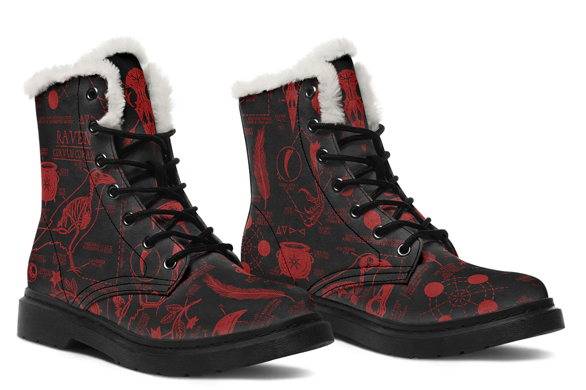 Blood Raven Study Winter Boots - Image 6
