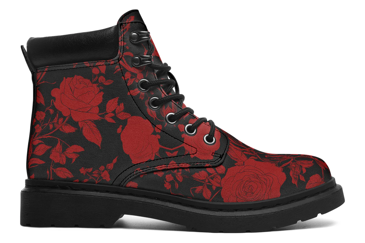 Blood Rose Romance Classic Boots - Image 3