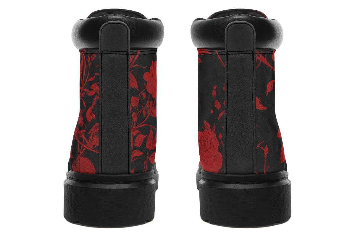 Blood Rose Romance Classic Boots - Image 5