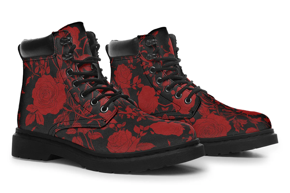 Blood Rose Romance Classic Boots - Image 8