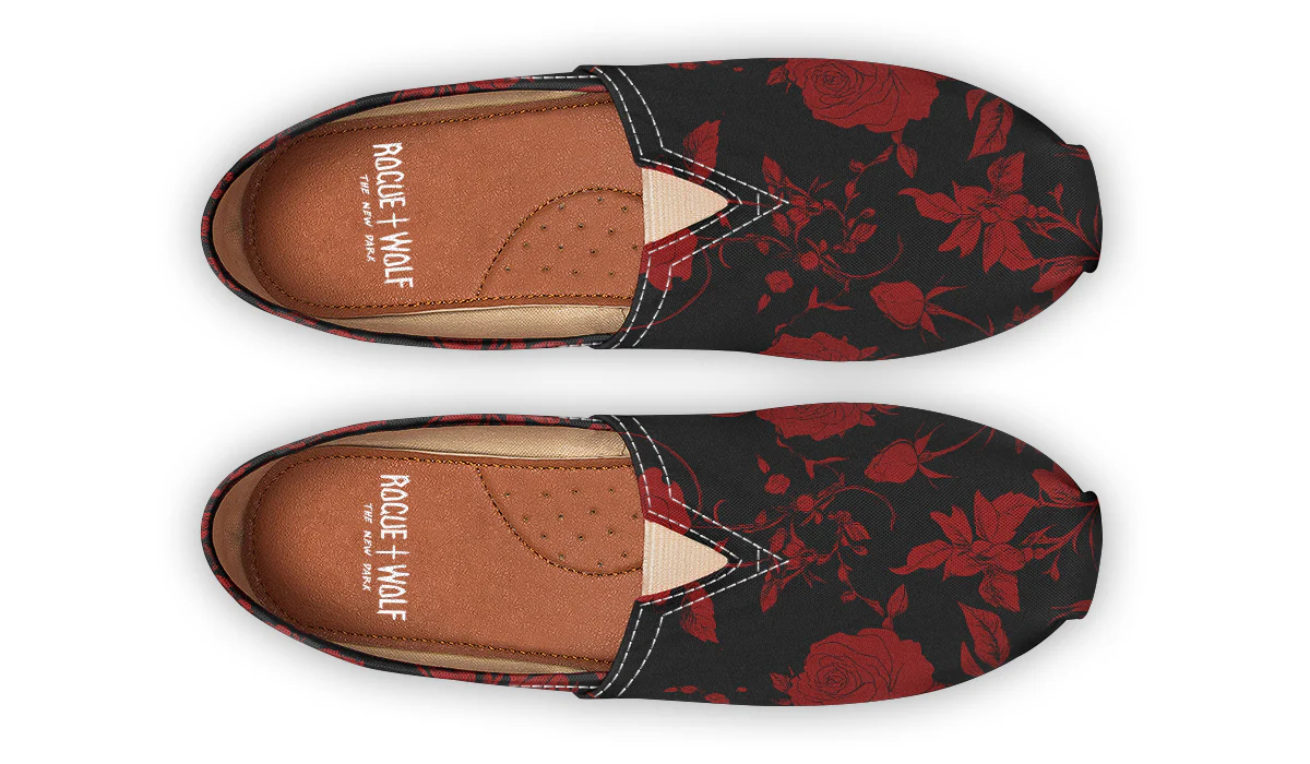 Blood Rose Romance Espadrilles - Image 7
