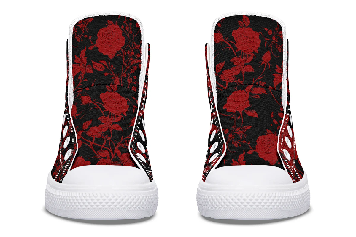 Blood Rose Romance High Tops - Image 15
