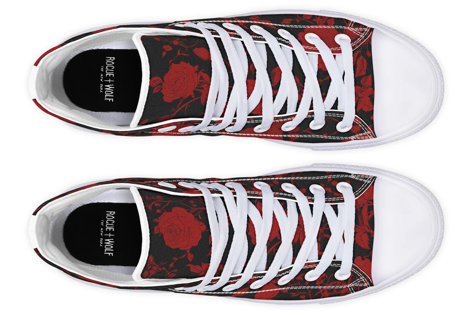 Blood Rose Romance High Tops - Image 17