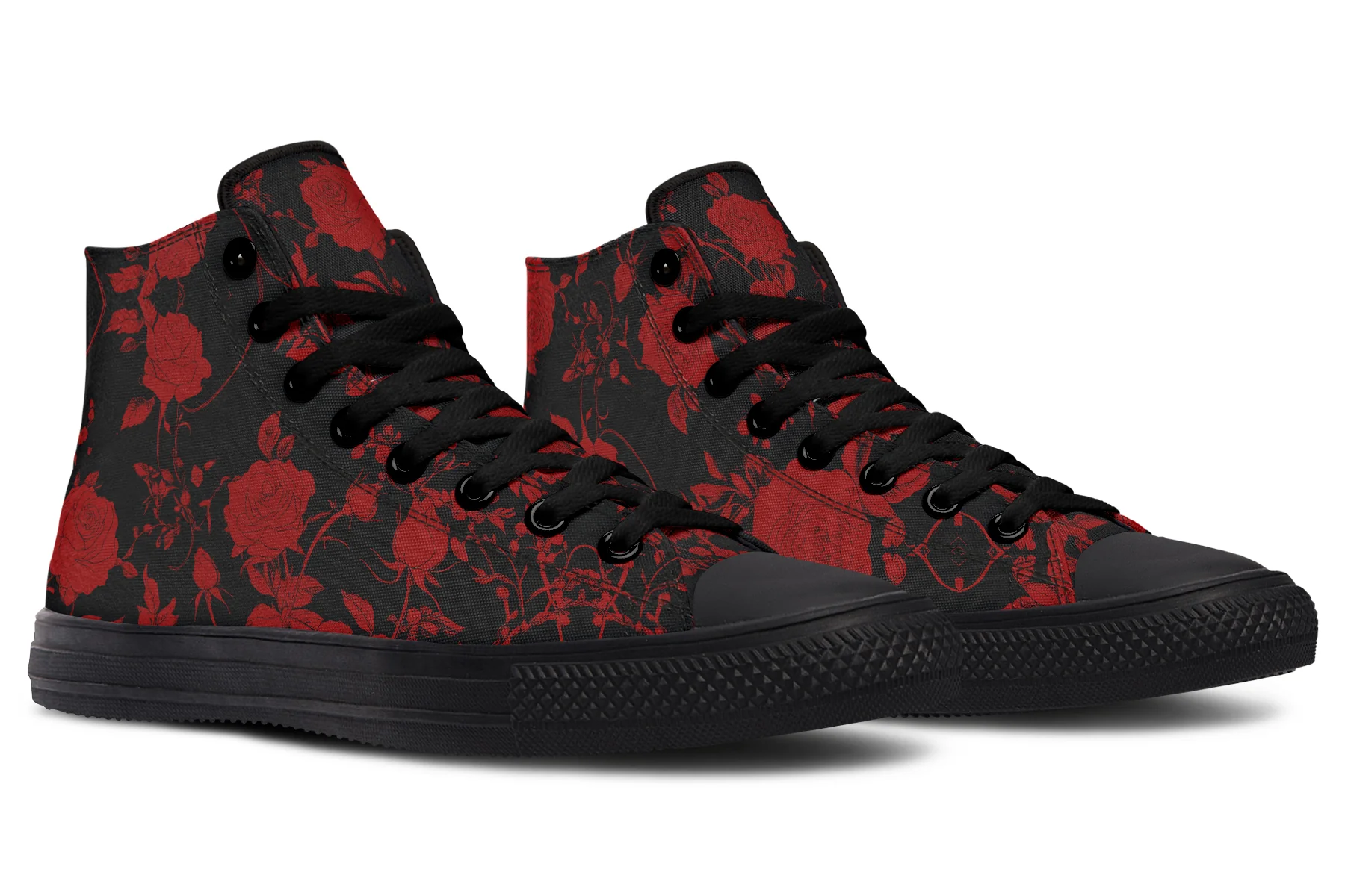Blood Rose Romance High Tops - Image 4