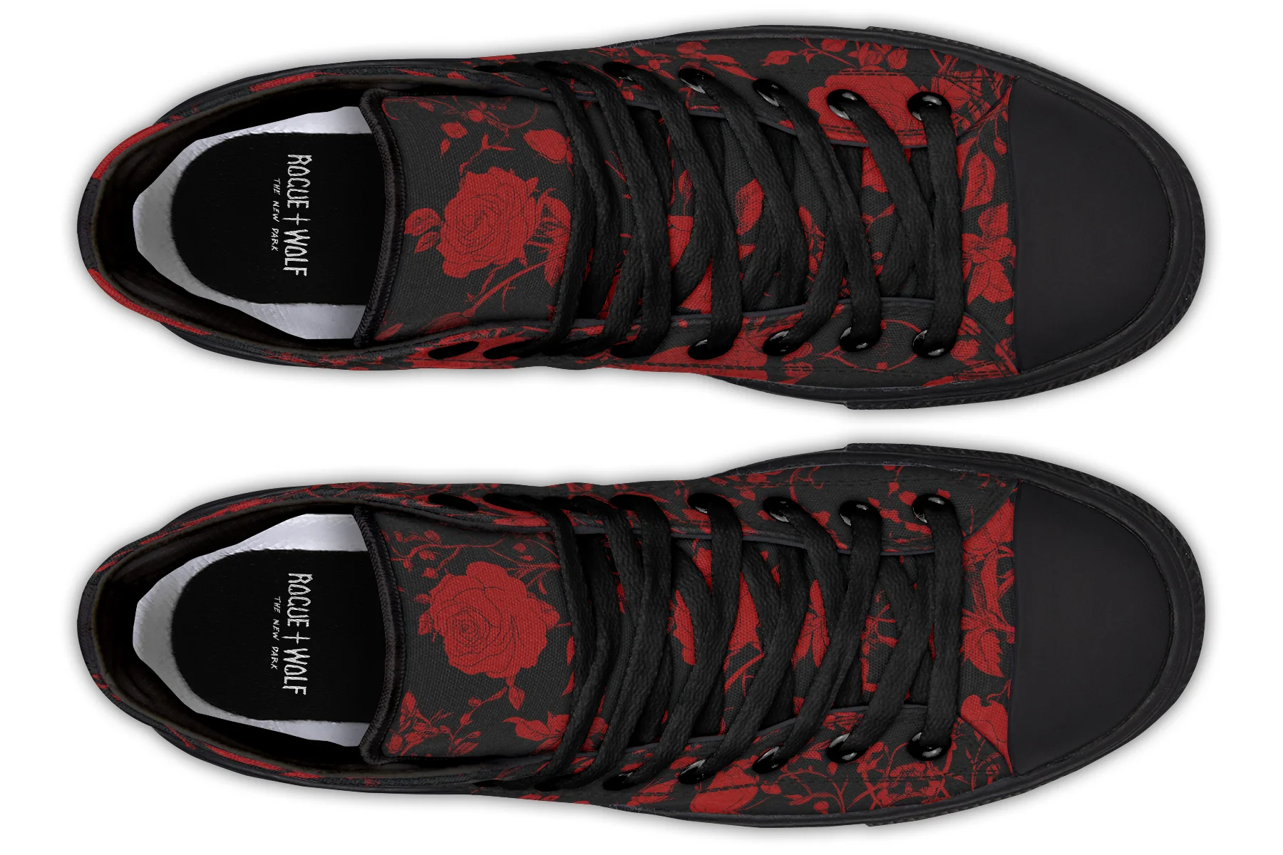 Blood Rose Romance High Tops - Image 9