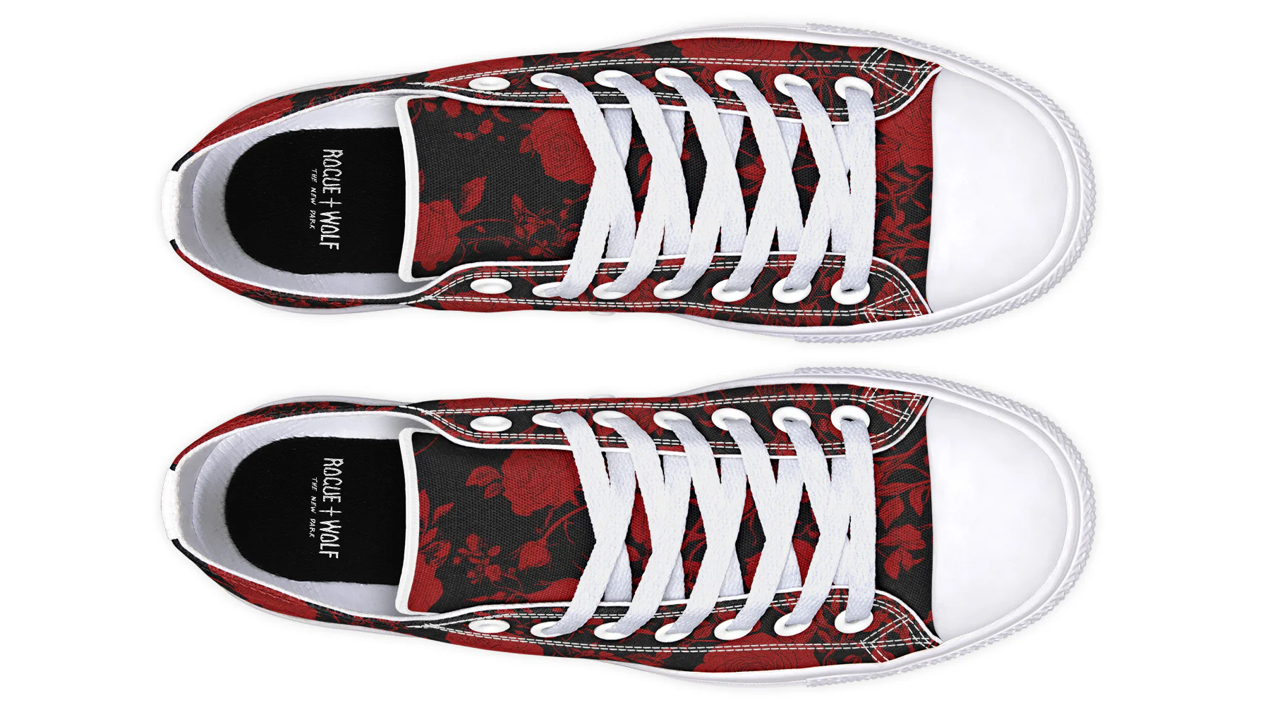 Blood Rose Romance Low Tops - Image 18