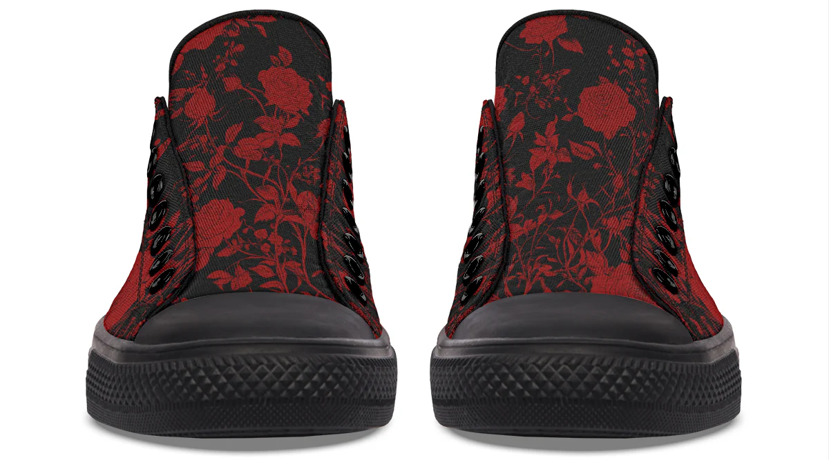 Blood Rose Romance Low Tops - Image 7